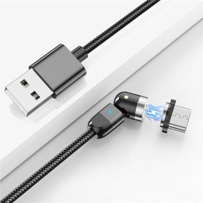 China Mobile Phone Magnetic USB Cable For iPhone 13 12 11 For Xiaomi Samsung Type C Cable LED Data Charging USB Cable Fast Charging Micro Wire Cord for sale