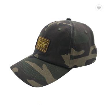 Chine Tout assaisonne les chapeaux de base-ball militaires, style frais incurvé de casquette de baseball de Camo de bord à vendre