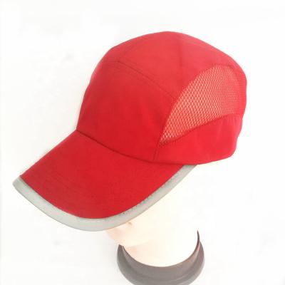 China Custom 3M Reflect Light Outdoor Baseball Cap Youth Running Hat Quick Dry for sale