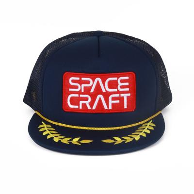 China 5 Panel Adjustable Stylish Hip Hop Caps Korea Embroidery New Style for sale