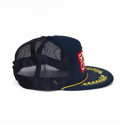 China 100% Polyester Boys Baseball Caps , Embroidered Snapback Baseball Cap for sale