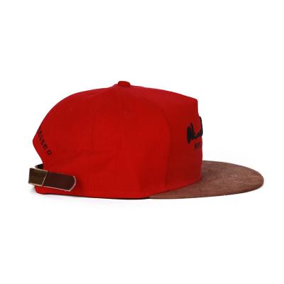 China Solid Color Adjustable Snapback Hip Hop Hats , Hip Hop Dance Hats 100% Cotton for sale