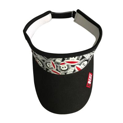 China Netter Sport-Twill-Sommer-Sonnenblende-Hut-Erwachsene Headwear-gestreifte Art zu verkaufen