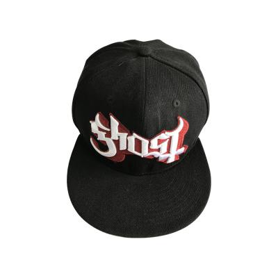 China Summer Black And White Stylish Hip Hop Caps With Western Popular Logo for sale