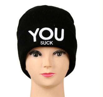 China Popular Winter Knit Beanie Hats With Embroidery Logo OEM / ODM Available for sale