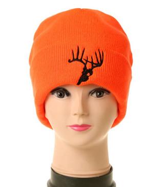 China Chunky Girls Knit Beanie Hats With OEM Own Embroidered Logo Breathable for sale