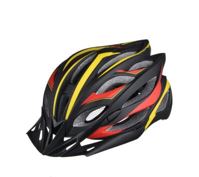 China Custom Adult Bicycle Helmet / Light Weight Mountain Cycling Helmet With Visor for sale