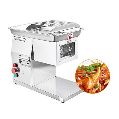 China Hotels High Quality Food Beverage Factory Flake Pork Meat Mutton Cutting Slicing Machine Restaurant Deli Meat Slicing Machine for sale