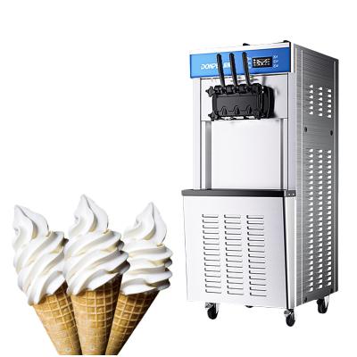 China High Efficinency 3 flavors Gelato Ice Cream Maker Machine Italian Ice Cream Machine Commercial Ice Cream Making Machine for sale