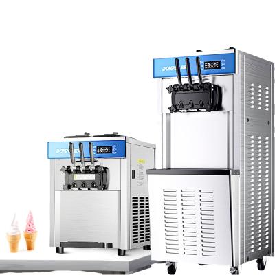 China High Efficinency 38L/H Stainless steel  Fresh Ice Cream Maker Machine Commercial Ice Cream Gelato Maker for sale