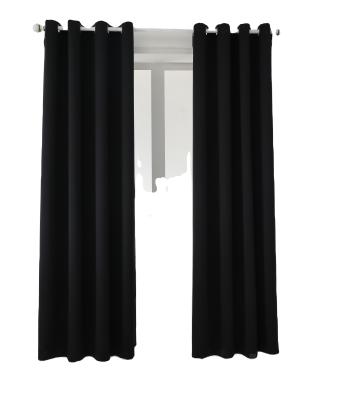 China 2021 New Full Installation Blackout Modern Solid Color Non Perforated Sheer Curtains Plug & Play for sale