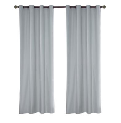 China Blackout full bathroom living room style sheer curtains light luxury cotton modern minimalist modern solid color for sale