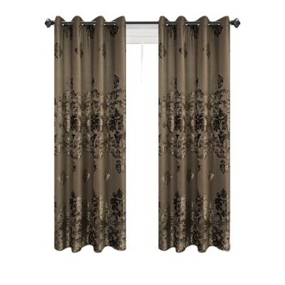 China Jacquard factory direct sale special hot sale indoor living room fabric luxury curtains for sale