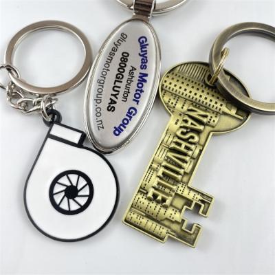 China Custom Gift Metal Souvenir Decoration Metal Sublimation Key Chain for sale