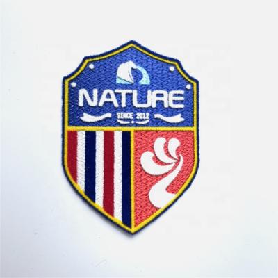 China Sustainable Iron On Patches For Clothes Tatami 3D Sublimated Flock Patches Tatami Flock Patch for sale