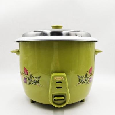 China Mini Drum Rice Cooker Hot Selling Kitchen Appliances Fashionable Classic Flower Pattern Form Electric Automatic Rice Cookers for sale