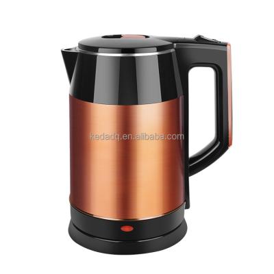 China 360 degree 2.7L base factory direct sale water heater jug ​​stainless steel rotation electric kettle for boiling water for sale