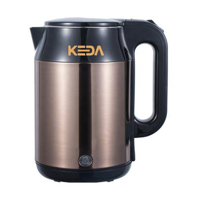 China Hot Selling 360 Degree Rotation Base Kitchen Appliances Stainless Steel Electric Kettle For Boiling Water Tea for sale