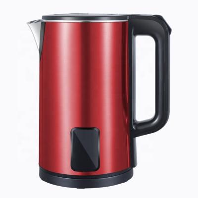 China 360 Degree Base Rotating Factory New Anti-scald Water Heater 1.8L Colored Stainless Steel Electric Kettle for sale