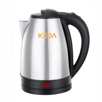 China Sale Price Tea Water Heater Electric Kettle Stainless Steel 360 Degree Rotation Base For Boiling Water for sale