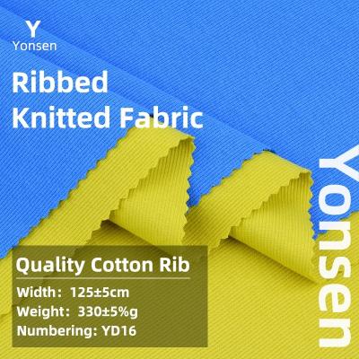 China Breathable quality cotton rib for sale