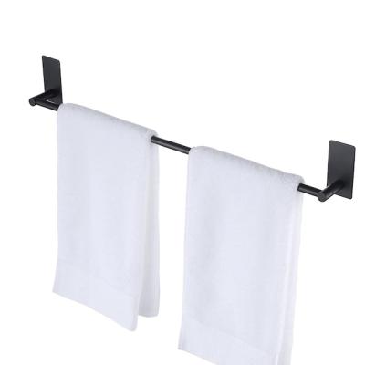 China Fashion Manufacturer No Drill Holder Bath Adhesive Towel Holders For Bathroom for sale