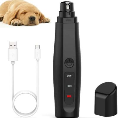 China Viable Manufacture 2-Speed ​​Adjustable Powerful Electric Pet Nail Trimmer Pet Nail Grinder For Dogs for sale