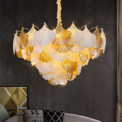 China Modern New Design Indoor Decoration Dining Room Living Room Gold Led Crystal Luxury Chandelier for sale