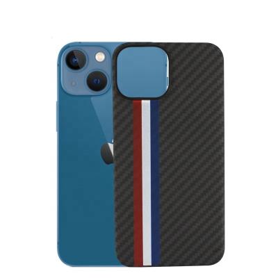 China Fashionable 100% real carbon fiber shockproof cell phone cover Aramid fiber case for iPhone for sale