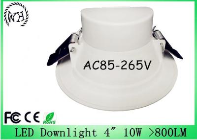 China 900 techo Downlight 10W AC85 - 265V del Lm 5000K LED para la fábrica en venta