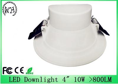 China Orientable 277V llevado ahuecó color del blanco de Downlight 10W Ra80 5000K en venta