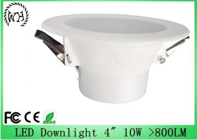 China High Brightness CRI 10W LED Ceiling Downlight 4Inch 3000K 800Lm for sale