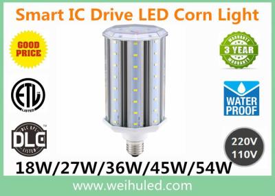 China IP65 IC Led Corn Lamp White 110V AC 36W 5000K 3 Years Warranty LED Corn Light for sale