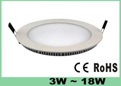 China Blanco natural ultra delgado del ángulo 720LM de opinión de la luz del panel de techo del LED 9W 110V 220V 180°large en venta