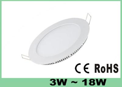 China Pure White Recessed Led Flat Panel Light Indoor Lighting Fittings 12W 15W 18 Watt 1440LM for sale