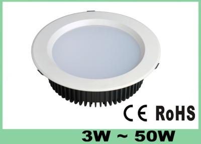 China Compact 18W Dimmable LED Downlights Aluminum alloy and PC for Hohptial , Hotel , Home Lighting for sale