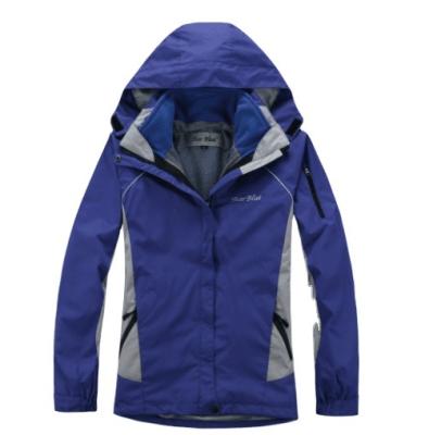 China QUICK DRY outdoor fleece autumn winter mountaineering suit detachable two-piece anorak sports jacket breathable for sale