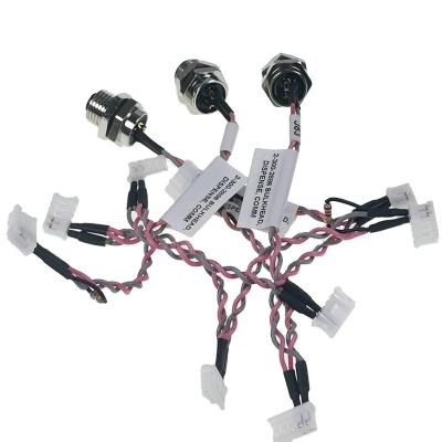 China Universal Motorcycle Wiring Harness With 2Pin 3 Pin Waterproof Automotive Connector for sale