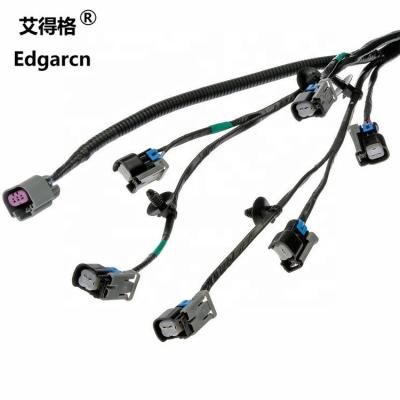 China Motorcycle 2 PIN Fuel Injector Wiring Harness for Engine with Manufacturer IATF16949 T/S16949 Motorcycle Custom Wire Harness Fitted Cable for sale