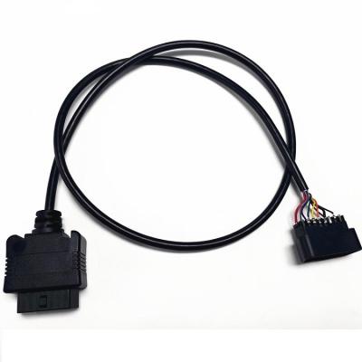 China A.W.G. Eco-Friendly Harness Cable Connector Automotive OBD J1962 For PVC Over Molding Cable for sale