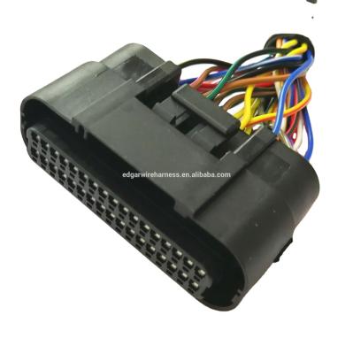 China Motorcycle sealed 32 male connector wiring for vehicle ECU for sale