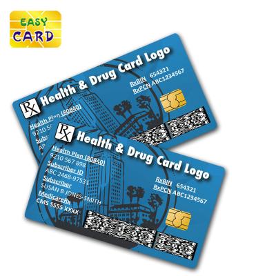 China PVC Contact Smart Credit EMV Chip Card for sale