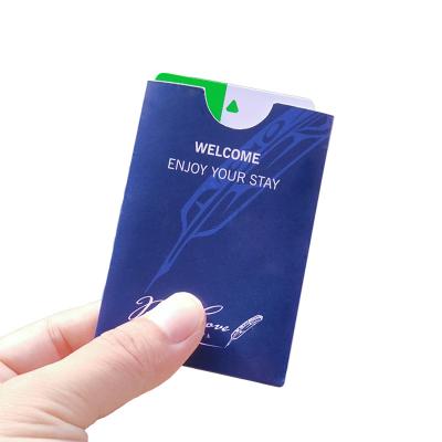 China Custom Factory Price Customized Printing Hotel Key Card PVC Card Holders for sale