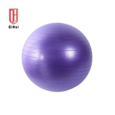 China Inflatable Exercise Gym Yoga Ball Customized Color Surface Spiral Pattern for sale