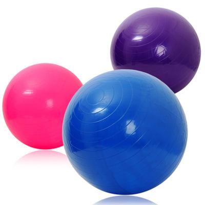 China Spherical Fitness Anti Burst PVC 65cm Gym Yoga Ball for sale