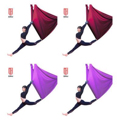 China Indoor Aerial Silk Yoga Swing Hammock For Fitness Gym for sale