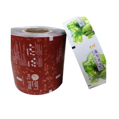 China All Food Grade Plastic Laminated Plastic PET Aluminum Foil Pouch Flexible Food Packaging Roll Custom Printed Roll Film for sale