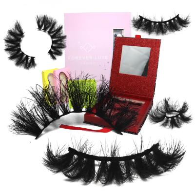 China Custom Wholesale Faux Mink False Strip Eyelashes Feather Vegan Private Label 5d False Lashes Tresluce whips 3d 20mm Faux Mink Eyelashes for sale