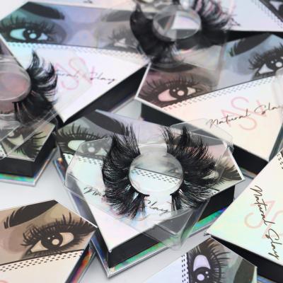 China Long Vegan Handmade 25mm Thick Dramatic Mink Lashes Fake Mink Eye Lashes 3d Mink Eyelash 20mm Feather Eyelash Vendors for sale