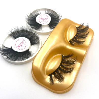 China Dropshipping baby 5d 25mm low wave feather lashes custom package private label luxury mink lashes 3d mink eyelashes with customize box for sale